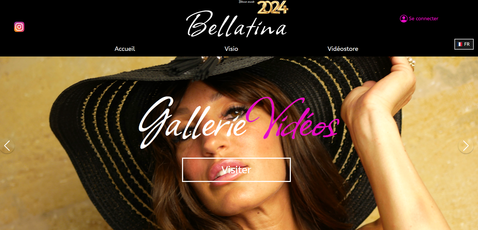 site de Bellatina projet 24U développement